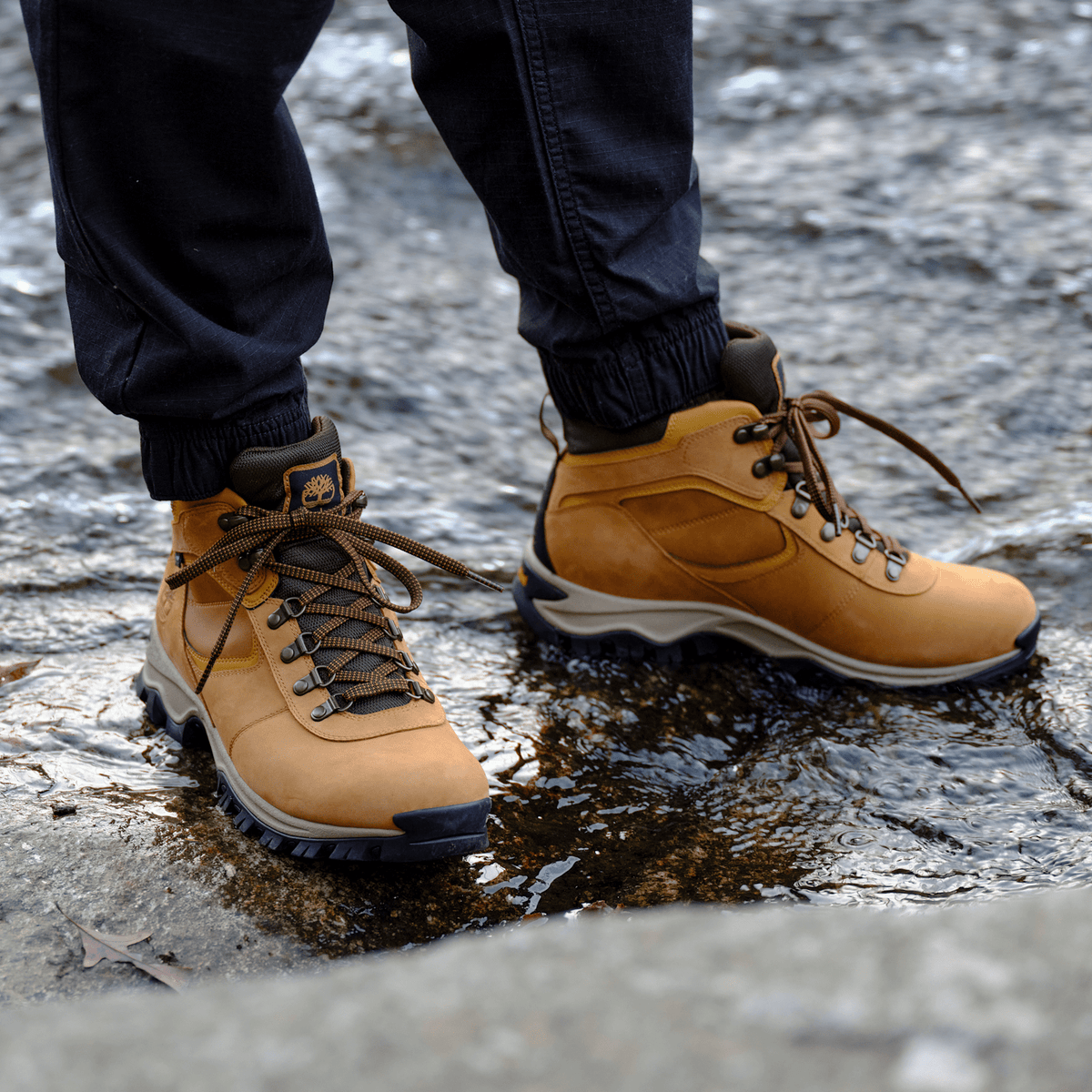 Mens Mt Maddsen Mid Waterproof Hiking Boot TBL Wheat ALT1