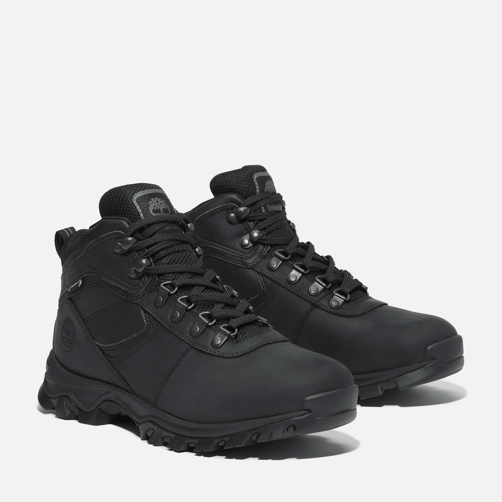 Mens Mt Maddsen Mid Waterproof Hiking Boot TBL Black ALT4