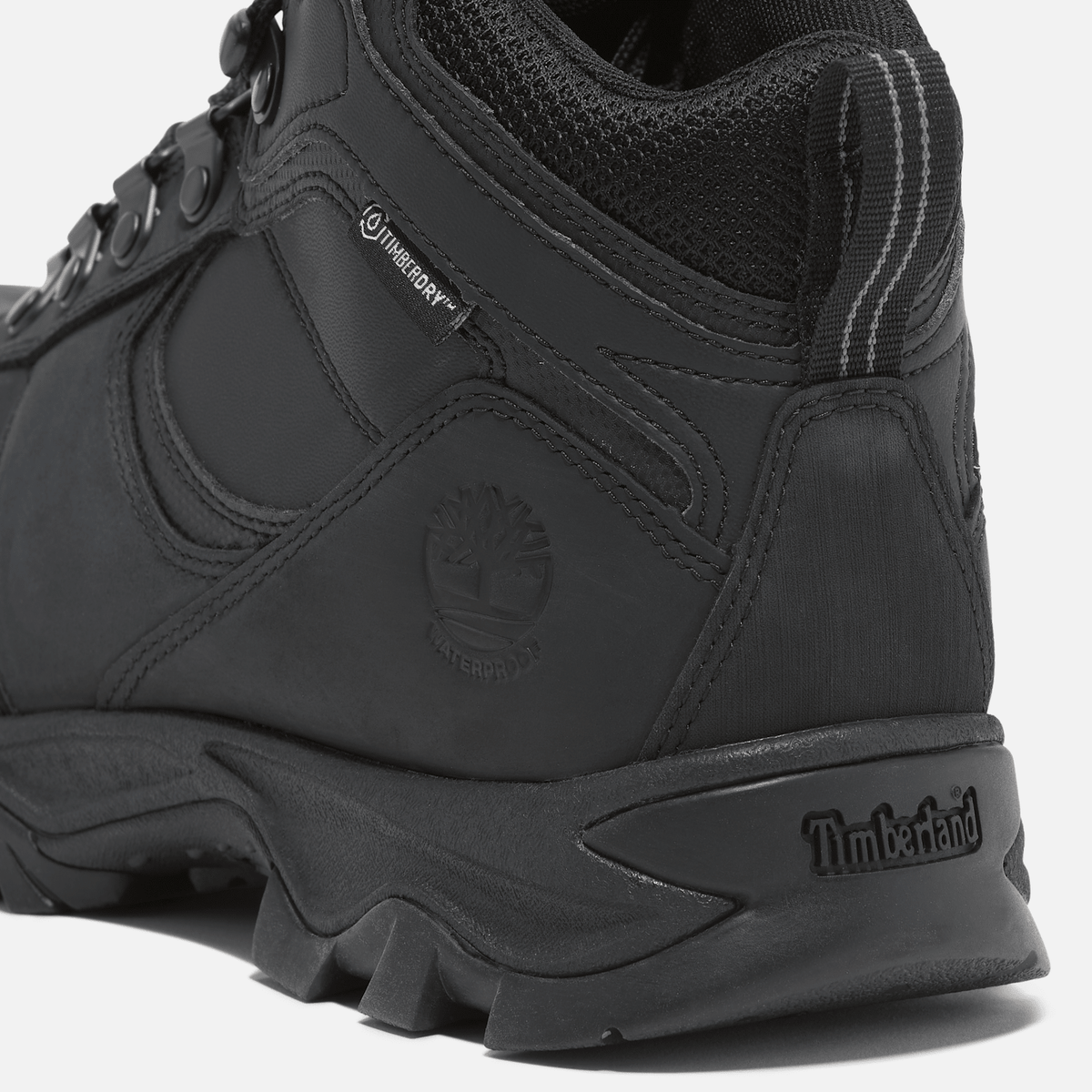 Mens Mt Maddsen Mid Waterproof Hiking Boot TBL Black ALT7