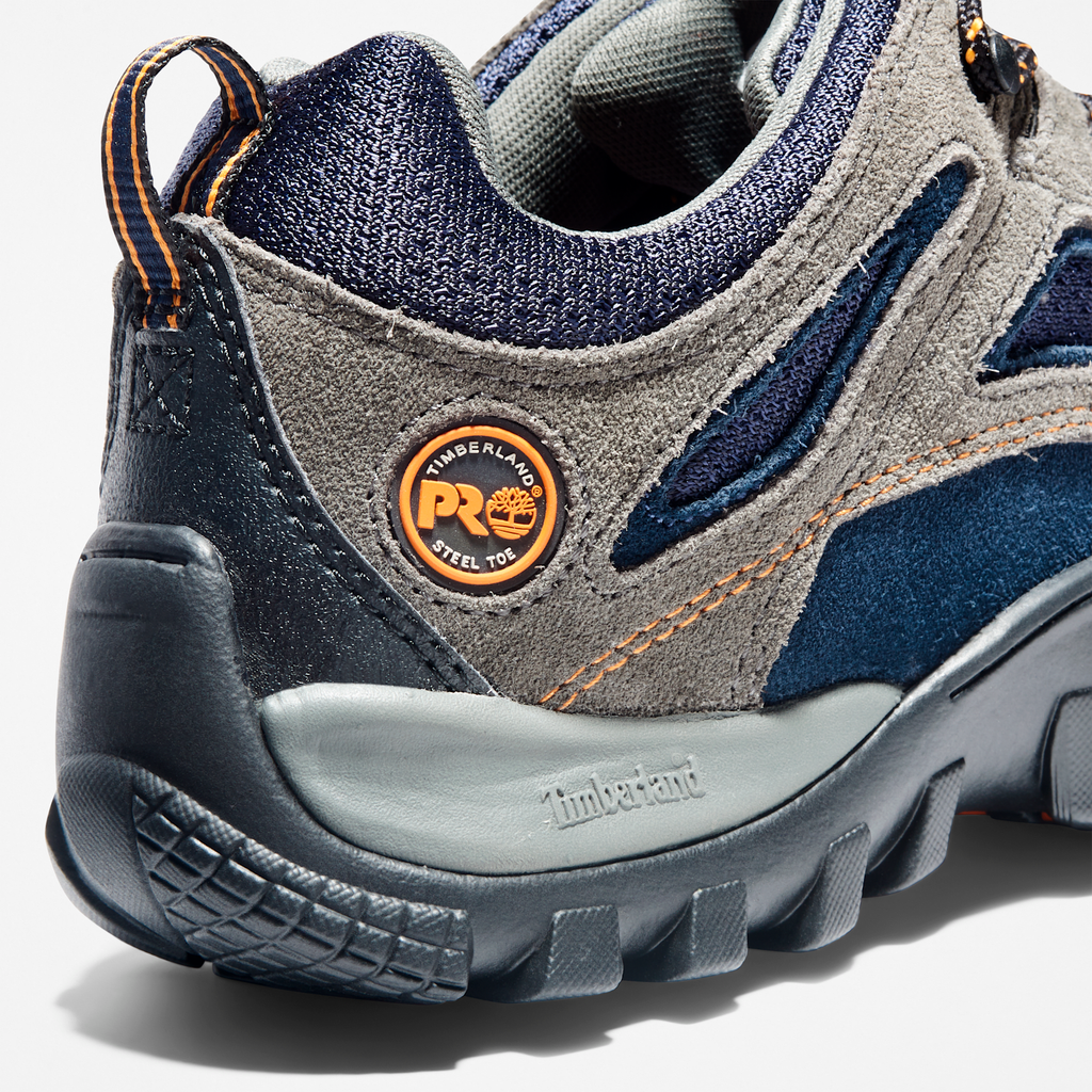 Mens Mudsill Steel Toe Work Boot TBL Blue ALT6