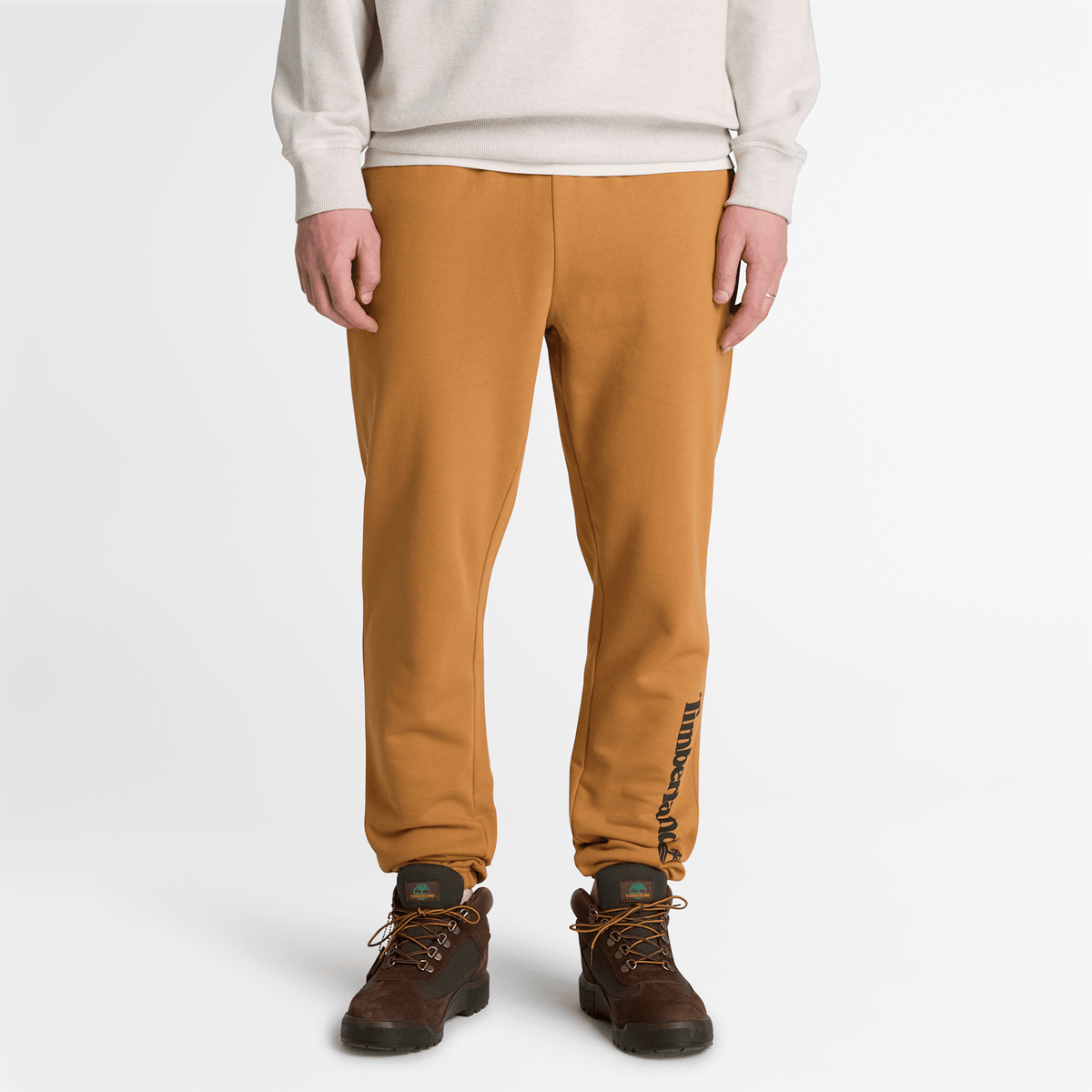Mens Northwood Linear Logo Sweatpant TBL Wheat ALT1