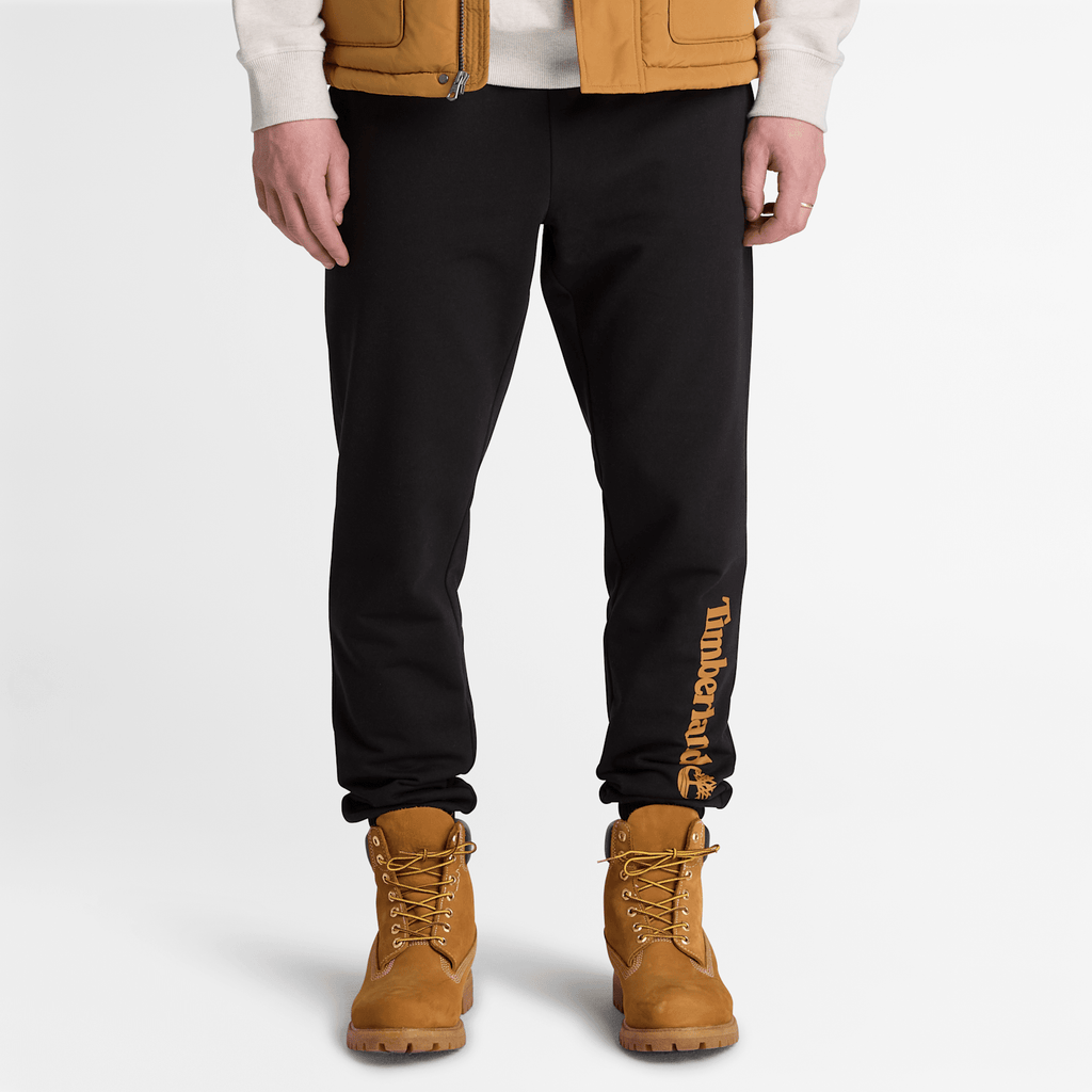 Mens Northwood Linear Logo Sweatpant TBL Black ALT1