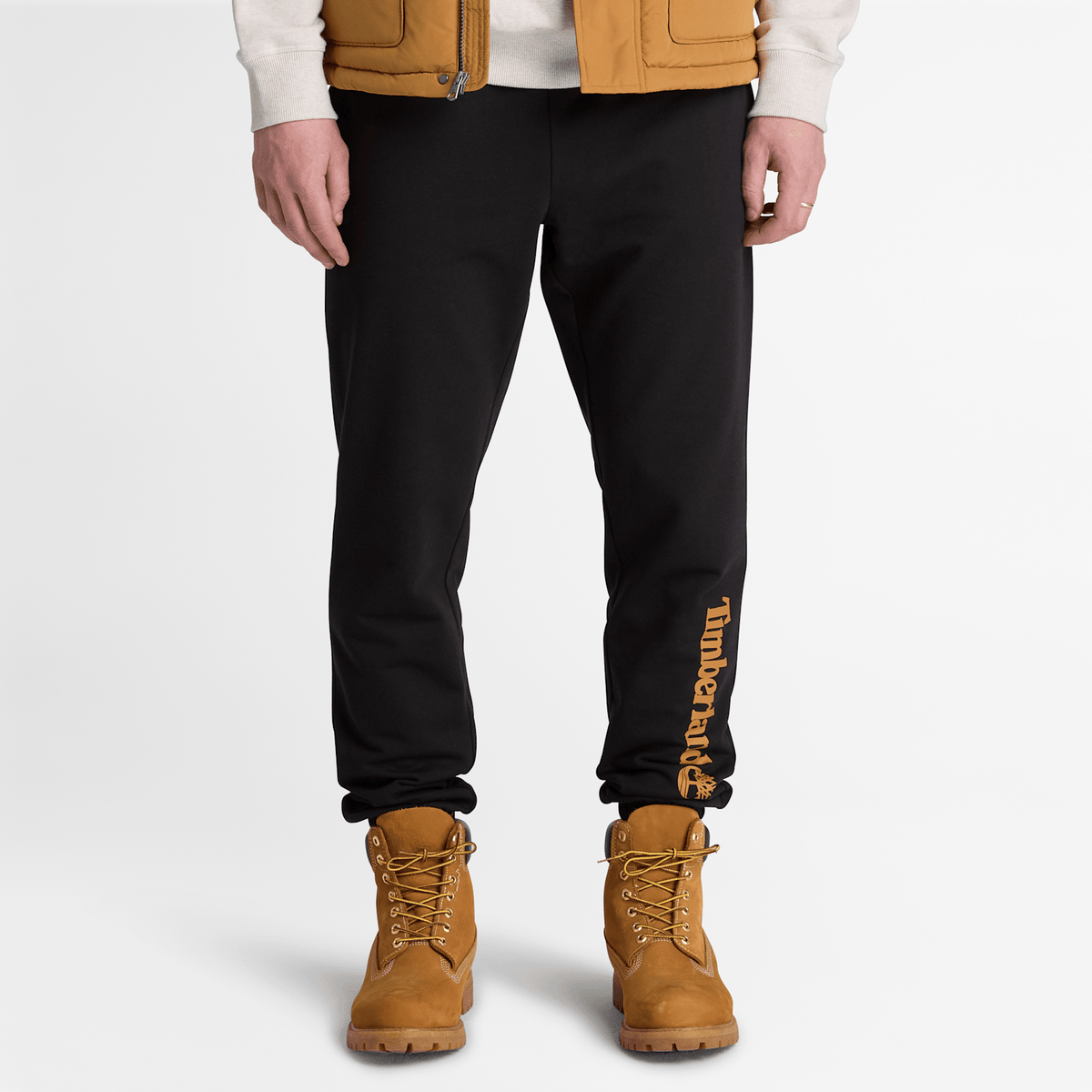 Mens Northwood Linear Logo Sweatpant TBL Black ALT1