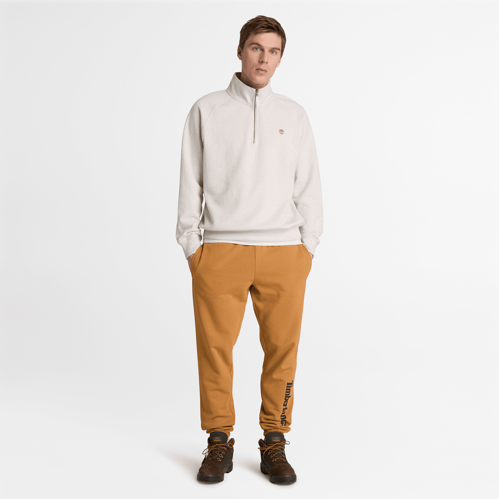 Mens Northwood Linear Logo Sweatpant TBL Wheat ALT2