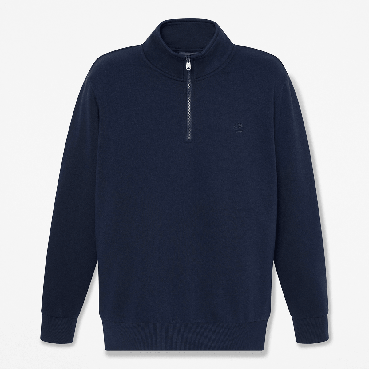 Mens Oyster River QuarterZip Sweatshirt TBL Dark Sapphire HERO