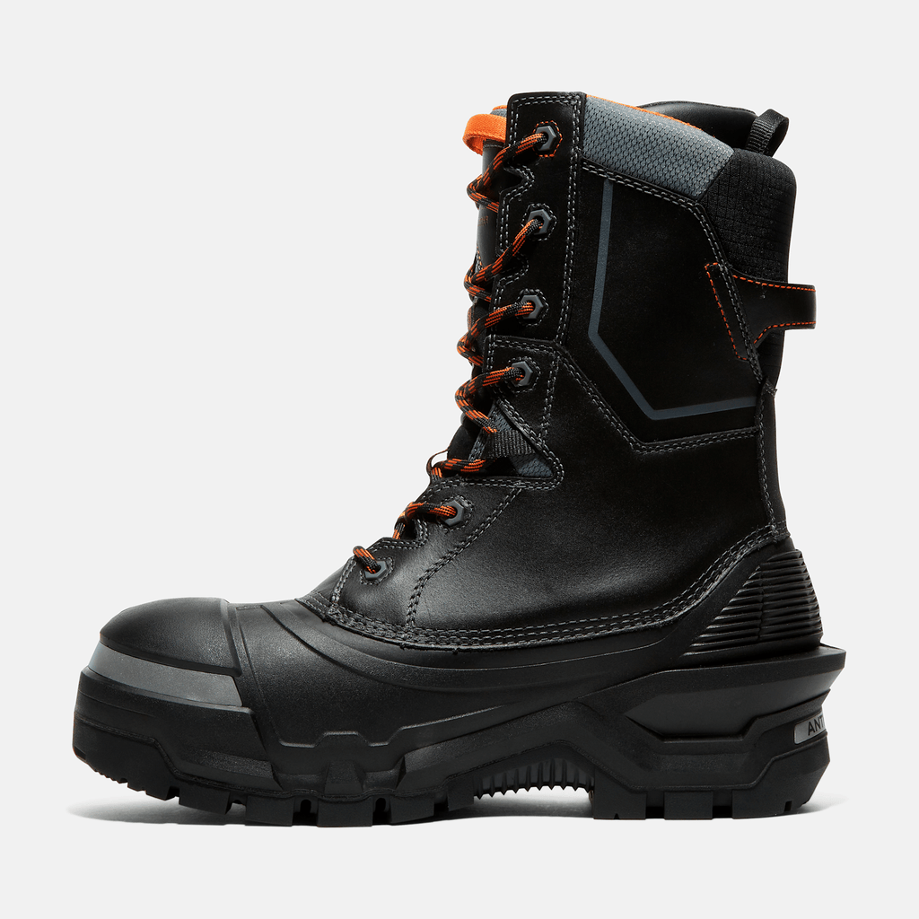 Mens Pac Max 10 Composite Toe Waterproof Winter Work Boot TBL BlackOrange ALT6