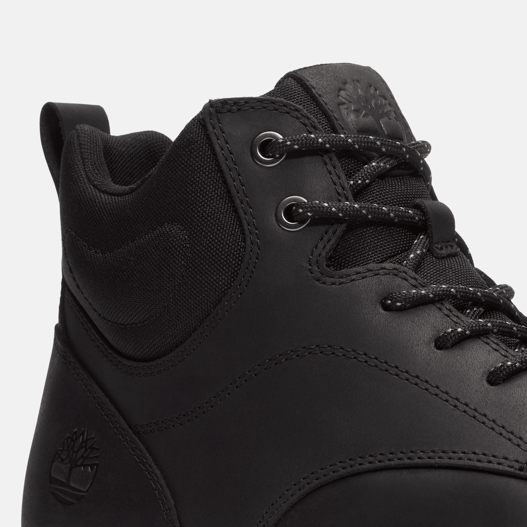 Mens Parker Street HighTop Sneaker TBL Black FullGrain ALT7
