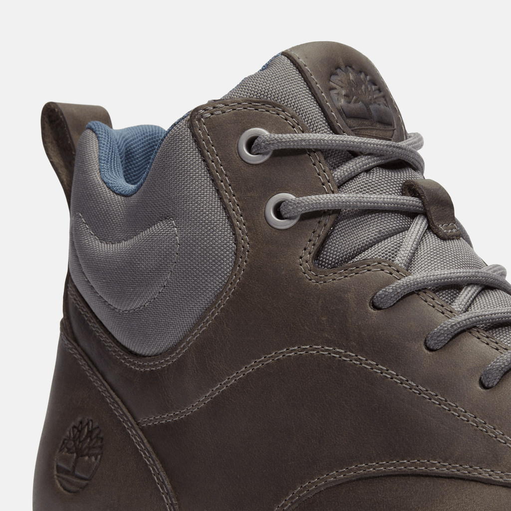 Mens Parker Street HighTop Sneaker TBL Dark Grey FullGrain ALT7