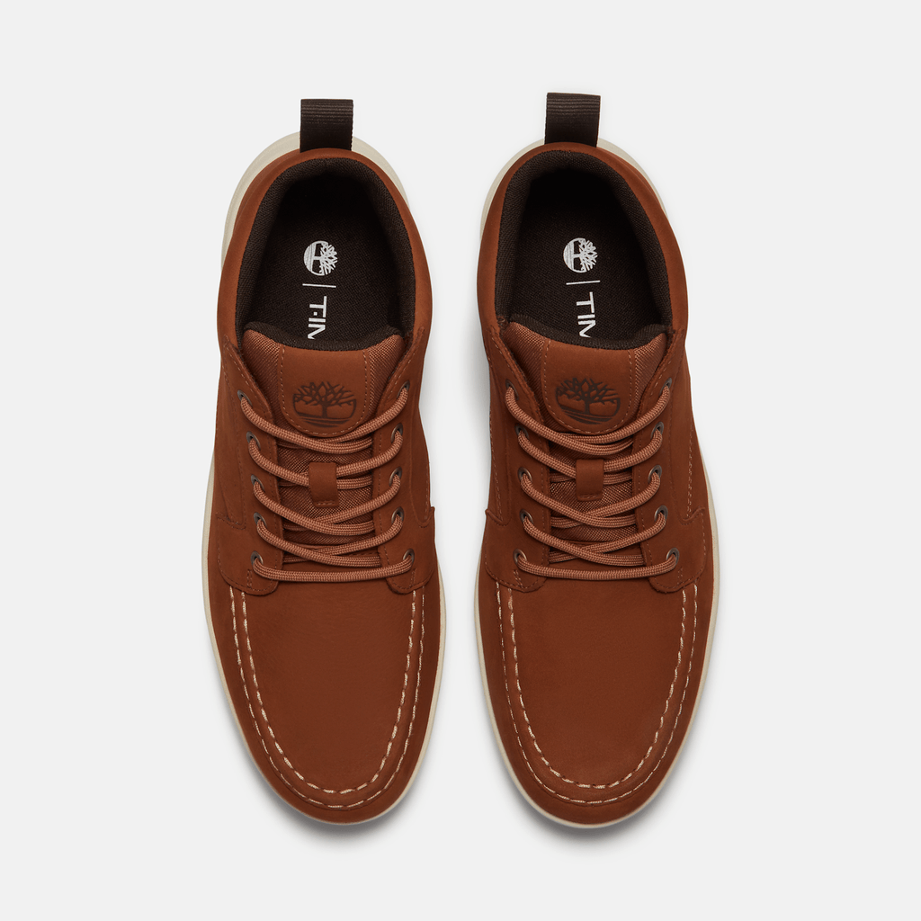 Mens Parker Street Mid Sneaker TBL Rust Nubuck ALT2