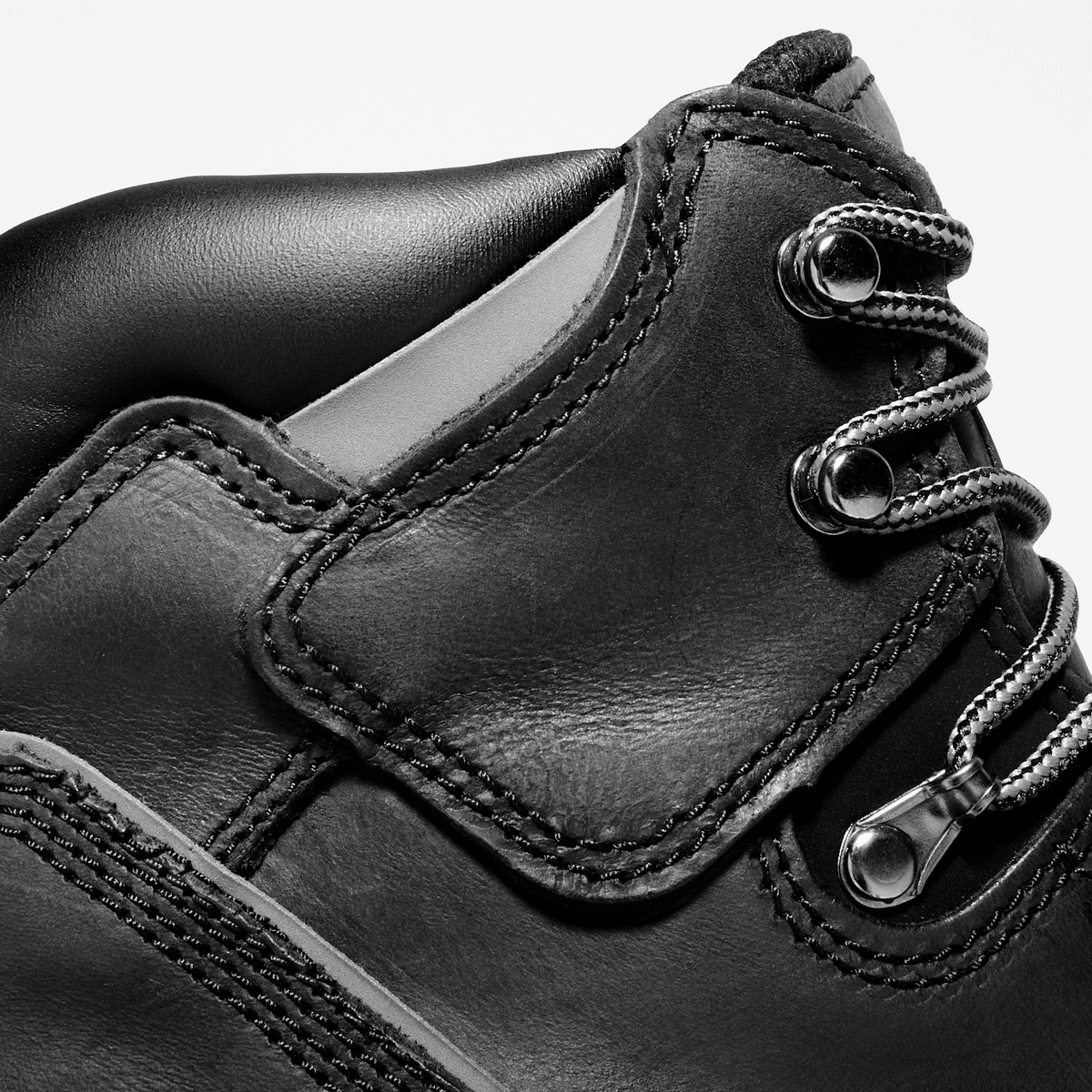 Mens Pit Boss 6 Steel Toe Work Boot TBL Black ALT5