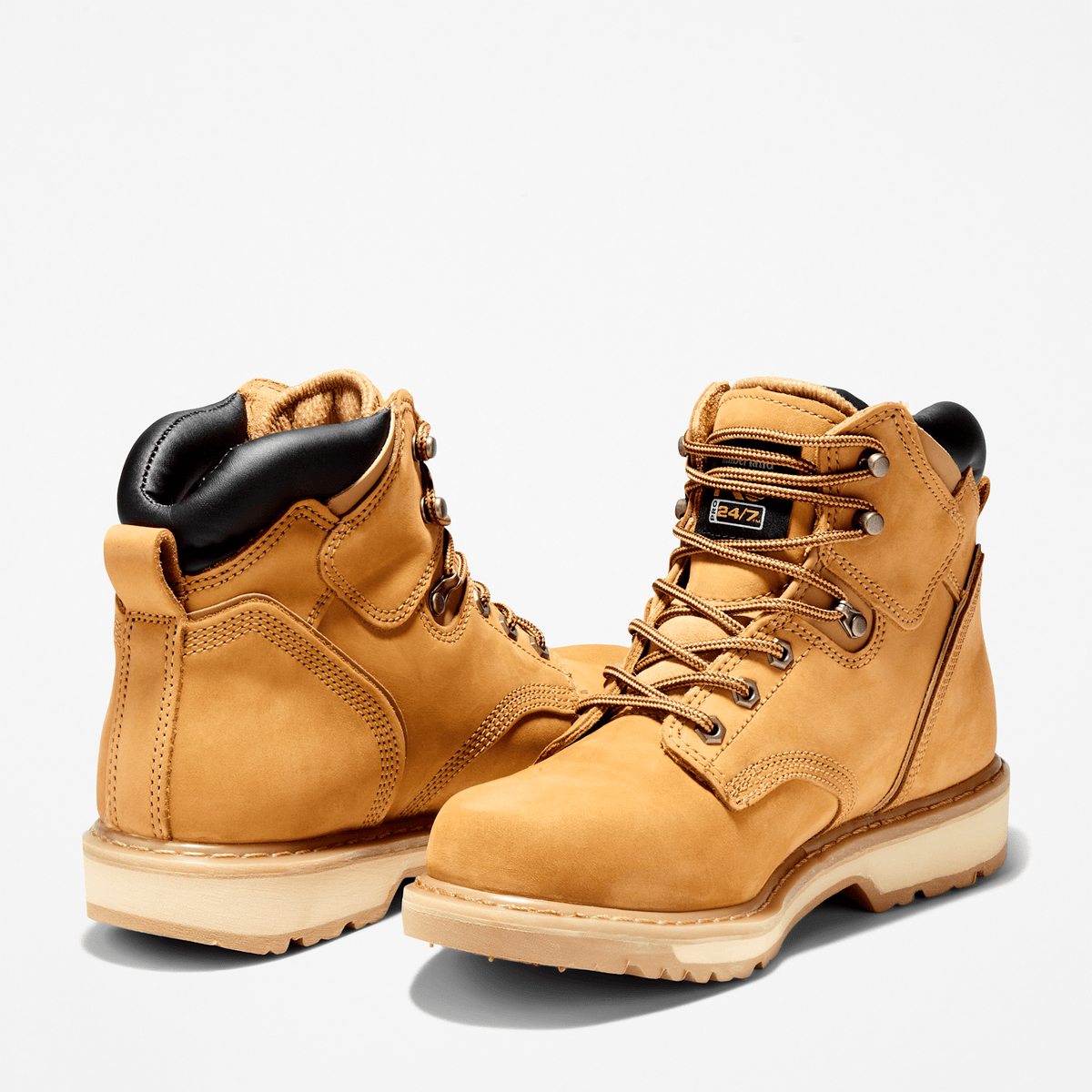 Mens Pit Boss 6 Work Boot TBL Wheat ALT5