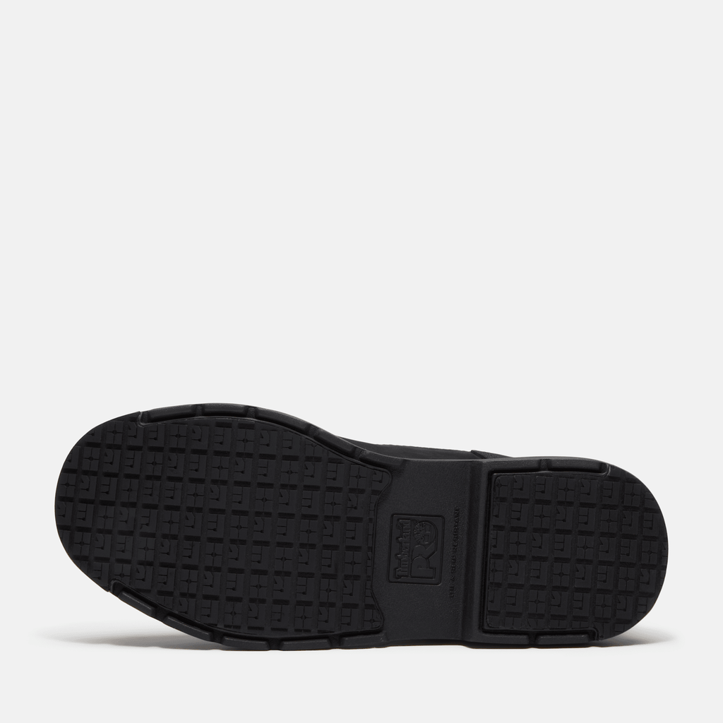 Mens Power Shift SlipResistant Chukka Boot TBL Black FullGrain ALT3