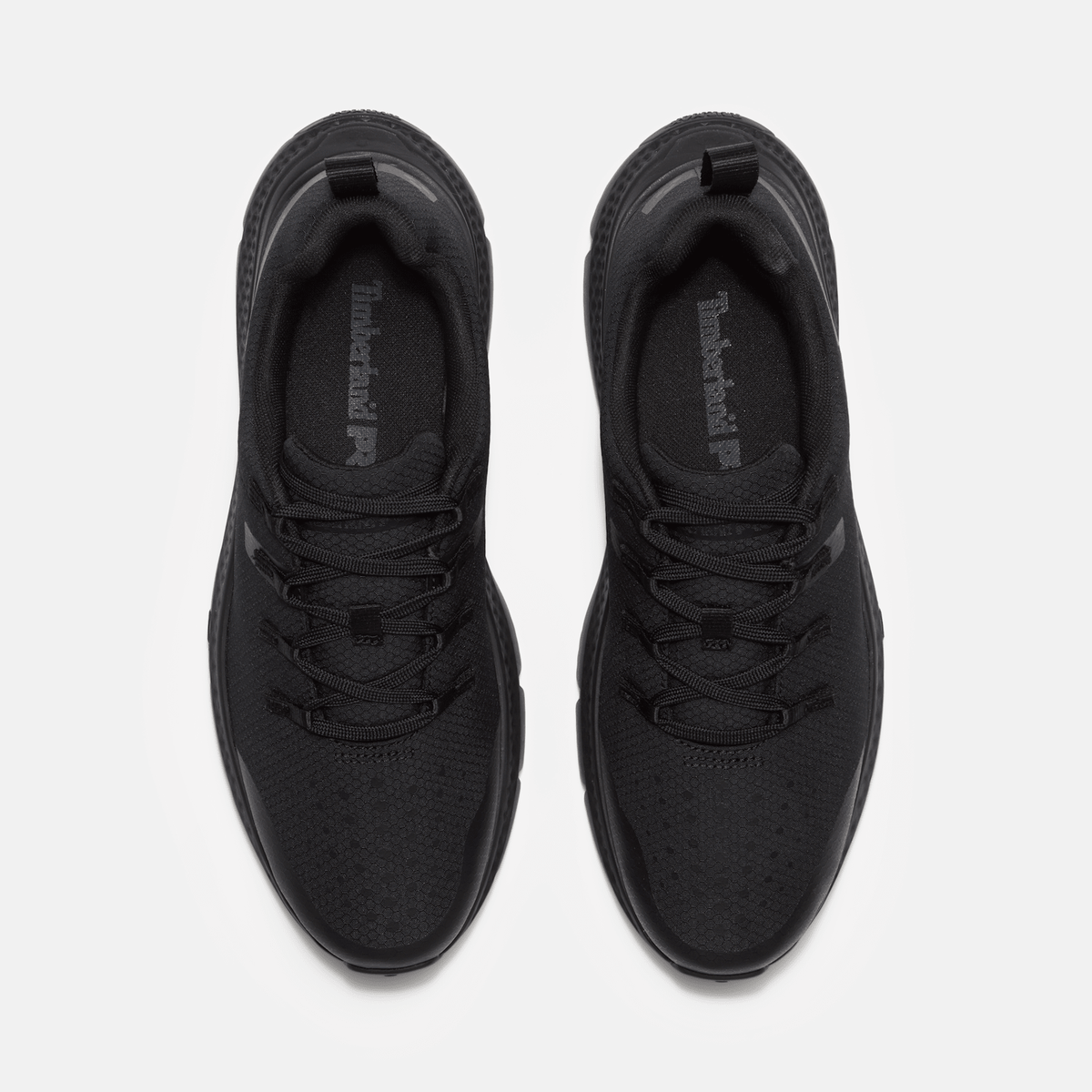 Mens Power Shift SlipResistant Hospitality Work Sneaker TBL Black Ripstop Nylon ALT2