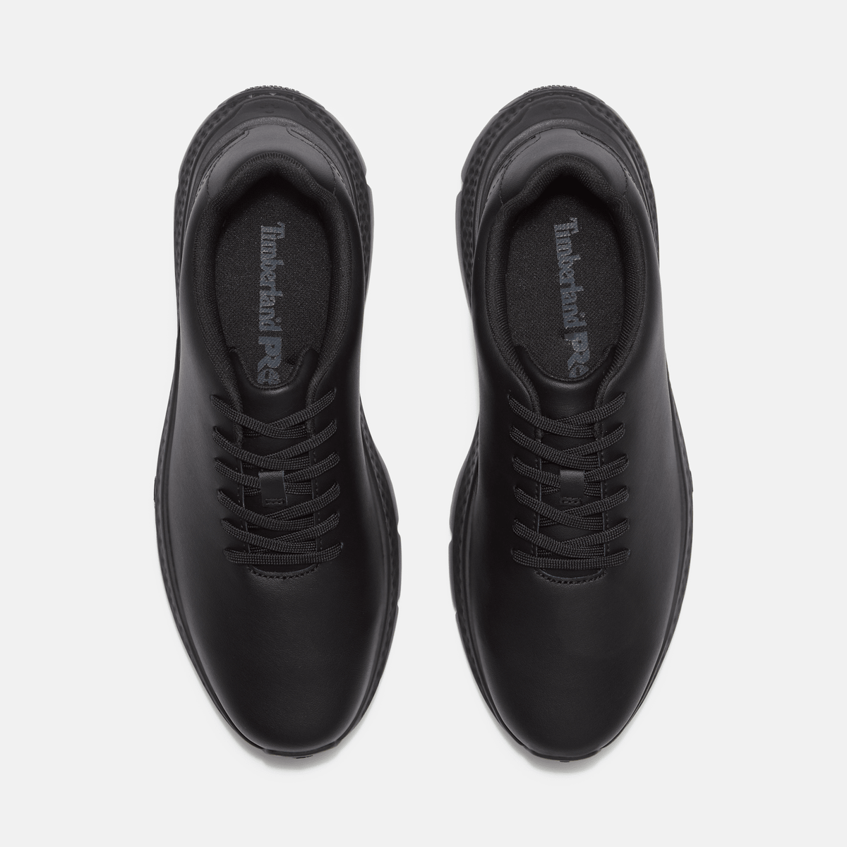 Mens Power Shift SlipResistant Hospitality Work Sneaker TBL Black Leather ALT2