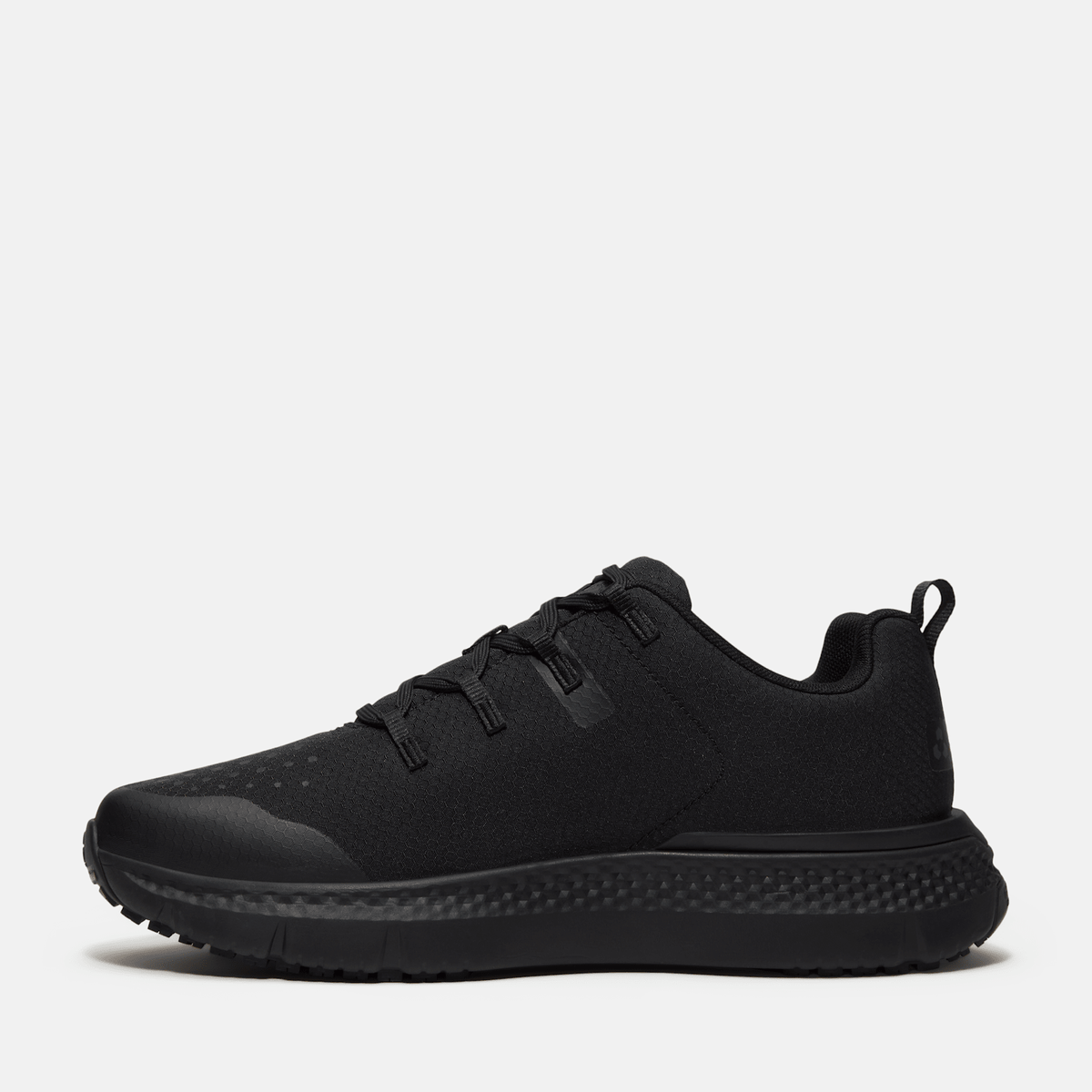 Mens Power Shift SlipResistant Hospitality Work Sneaker TBL Black Ripstop Nylon ALT6