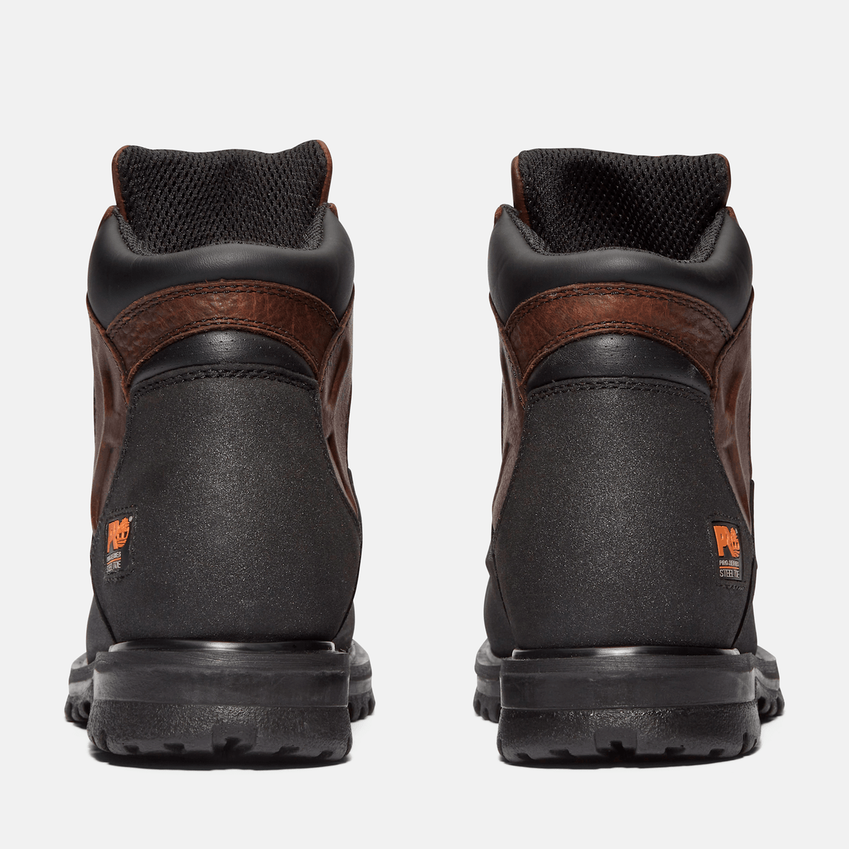 Mens PowerWelt 6 Steel Toe Waterproof Work Boot TBL Brown ALT5