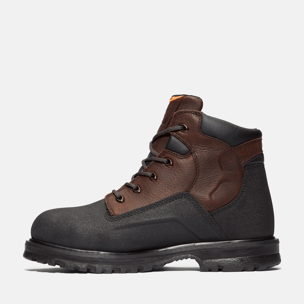 Mens PowerWelt 6 Steel Toe Waterproof Work Boot TBL Brown ALT6