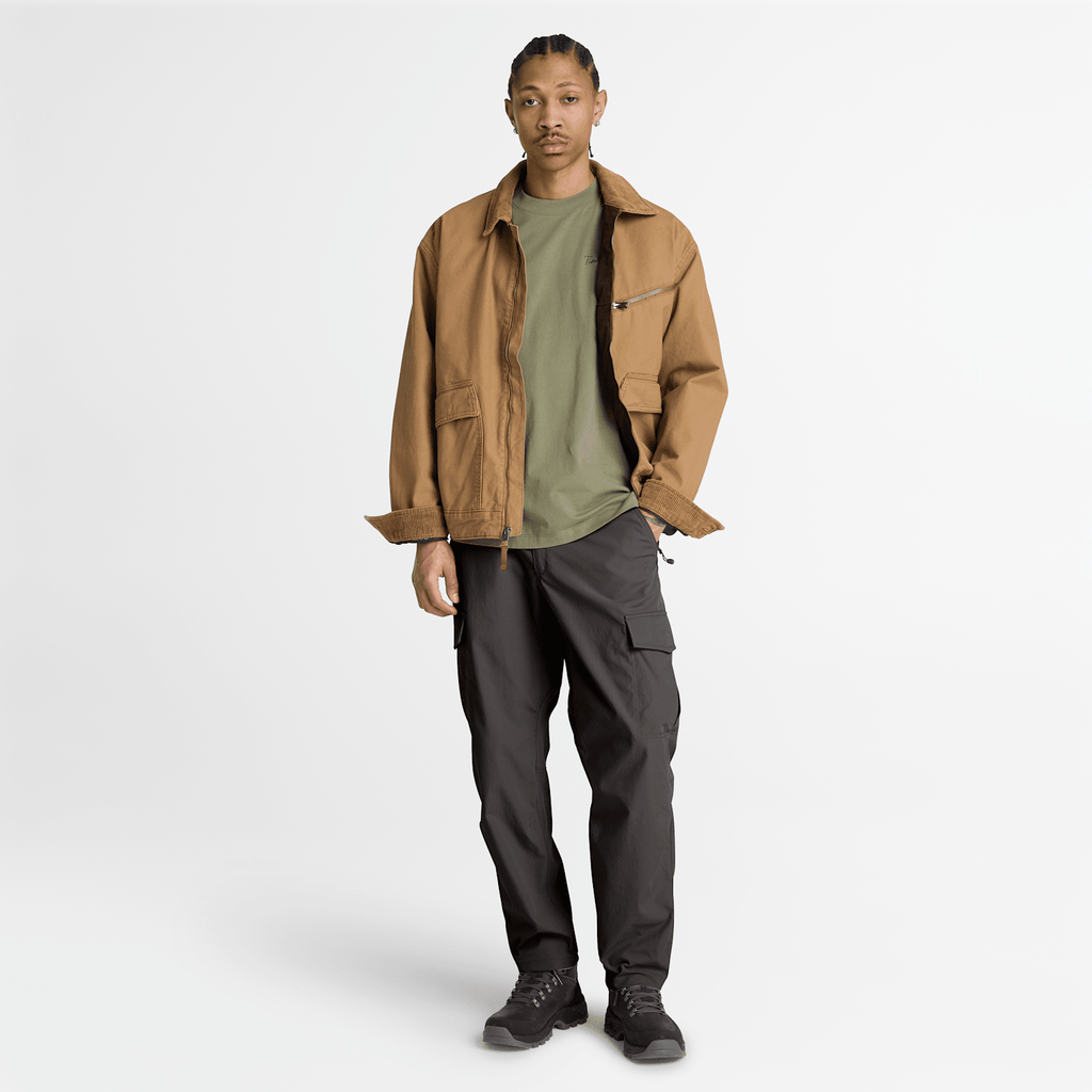Mens QuickDry Stretch Cargo Pant TBL Vintage Black ALT2