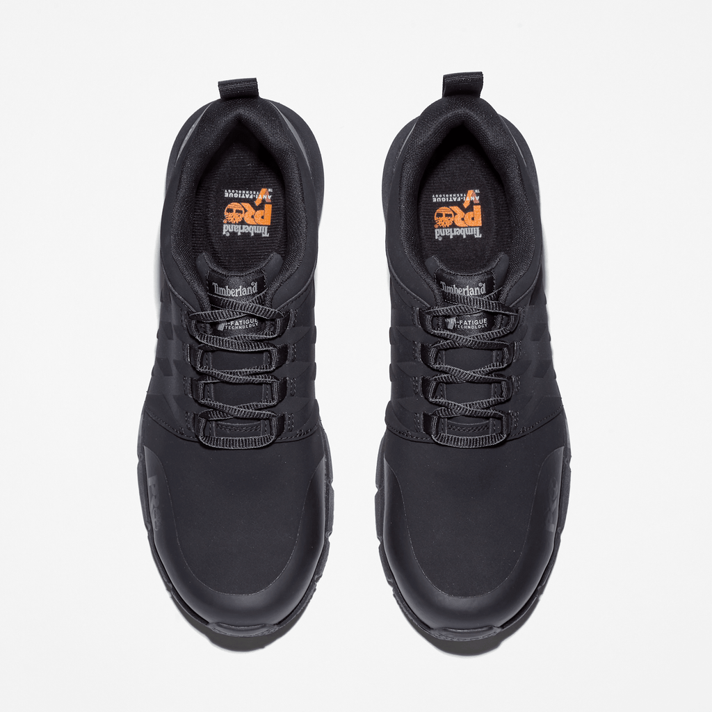 Mens Radius Composite Toe Work Sneaker TBL Black ALT2