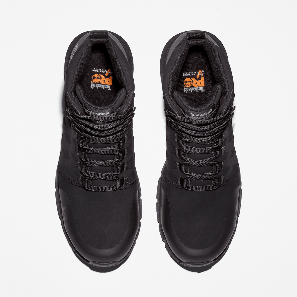 Mens Radius Composite Toe Work Sneaker TBL Black ALT2