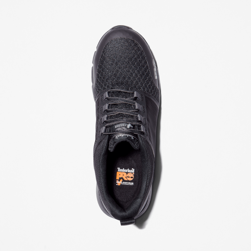 Mens Radius Composite Toe Work Sneaker TBL Black ALT2