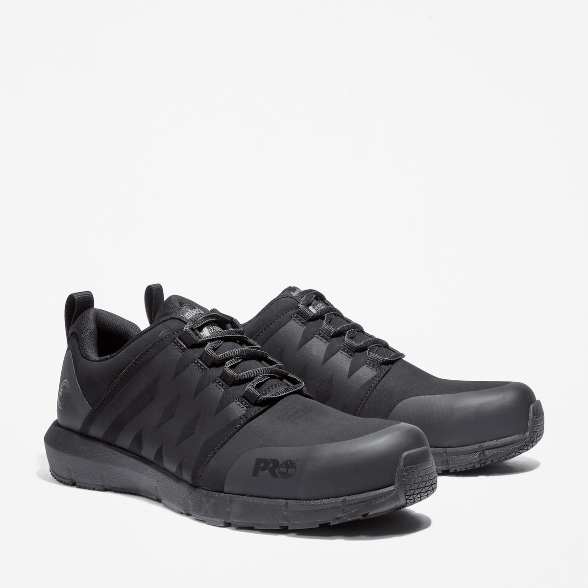 Mens Radius Composite Toe Work Sneaker TBL Black ALT4