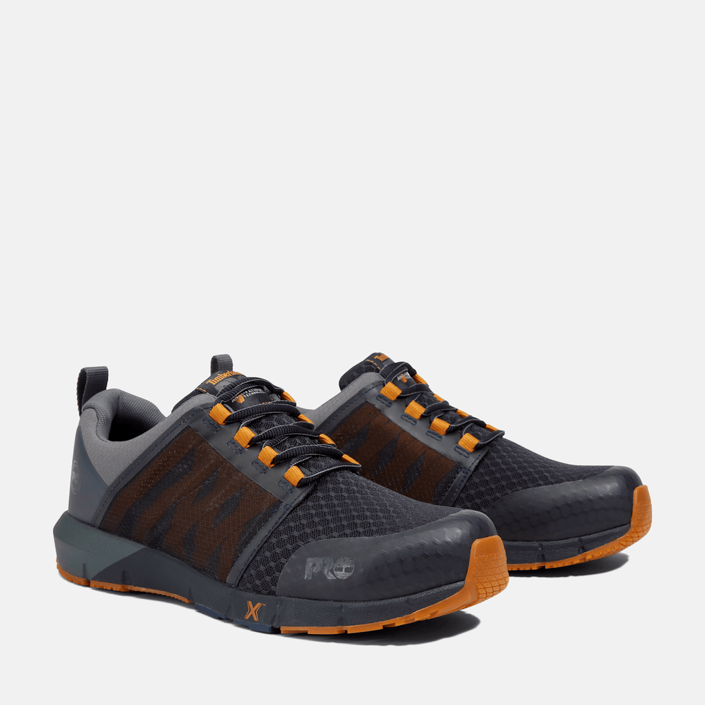 Mens Radius Composite Toe Work Sneaker TBL BlueCharcoal ALT4
