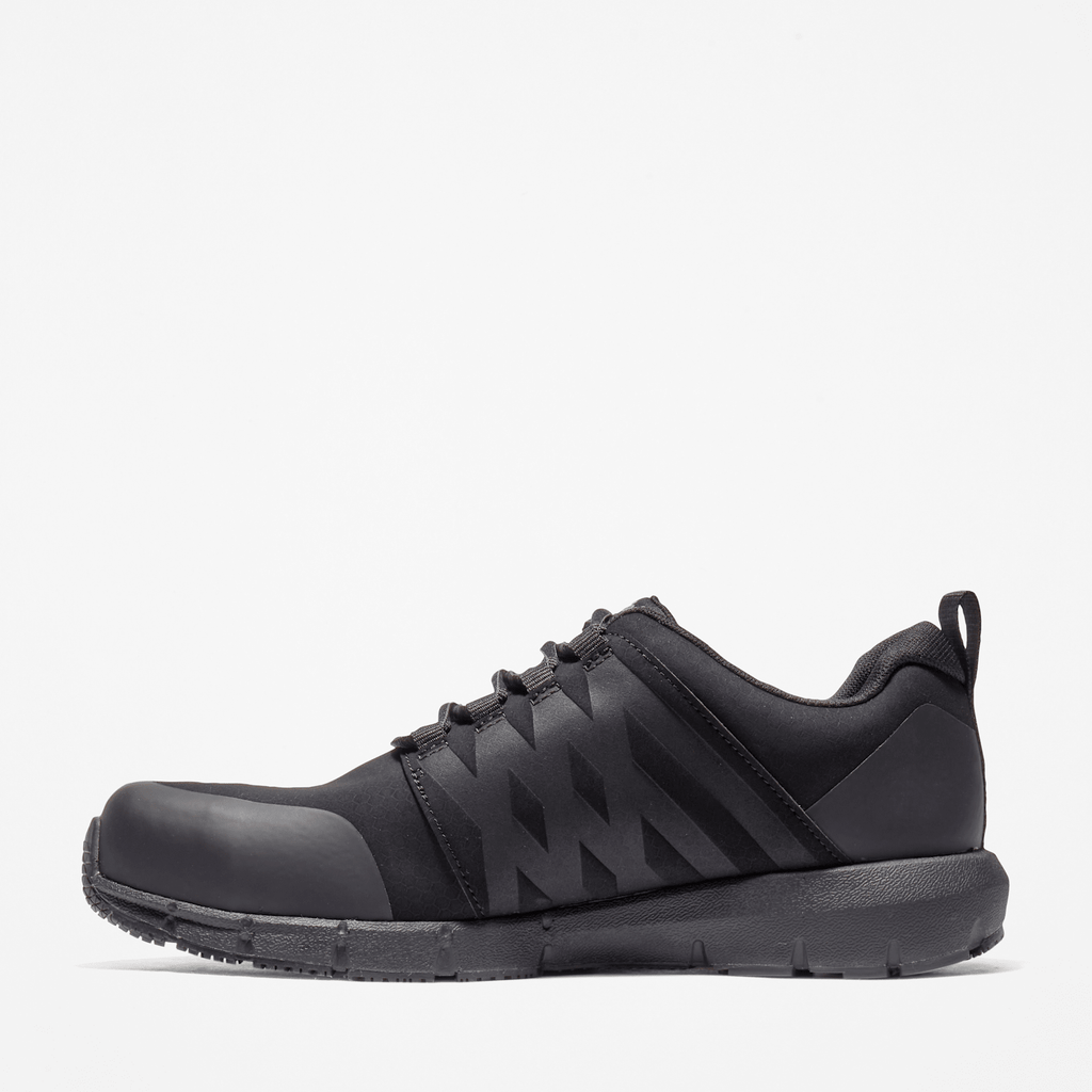 Mens Radius Composite Toe Work Sneaker TBL Black ALT6