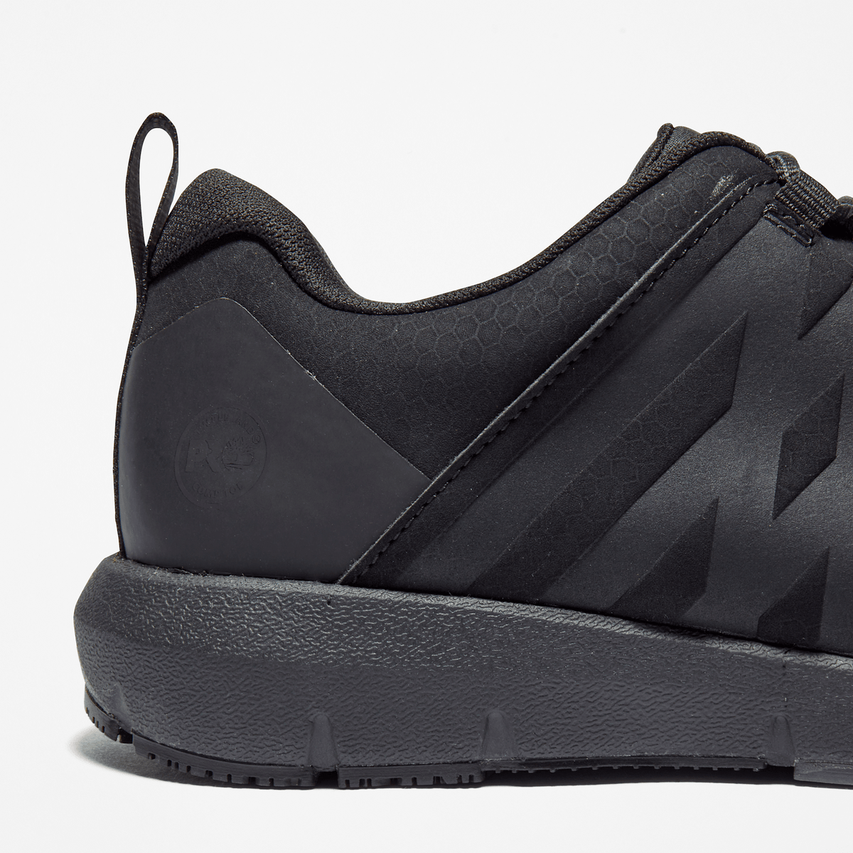 Mens Radius Composite Toe Work Sneaker TBL Black ALT7
