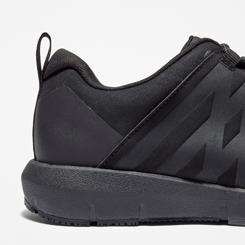 Mens Radius Composite Toe Work Sneaker TBL Black ALT7