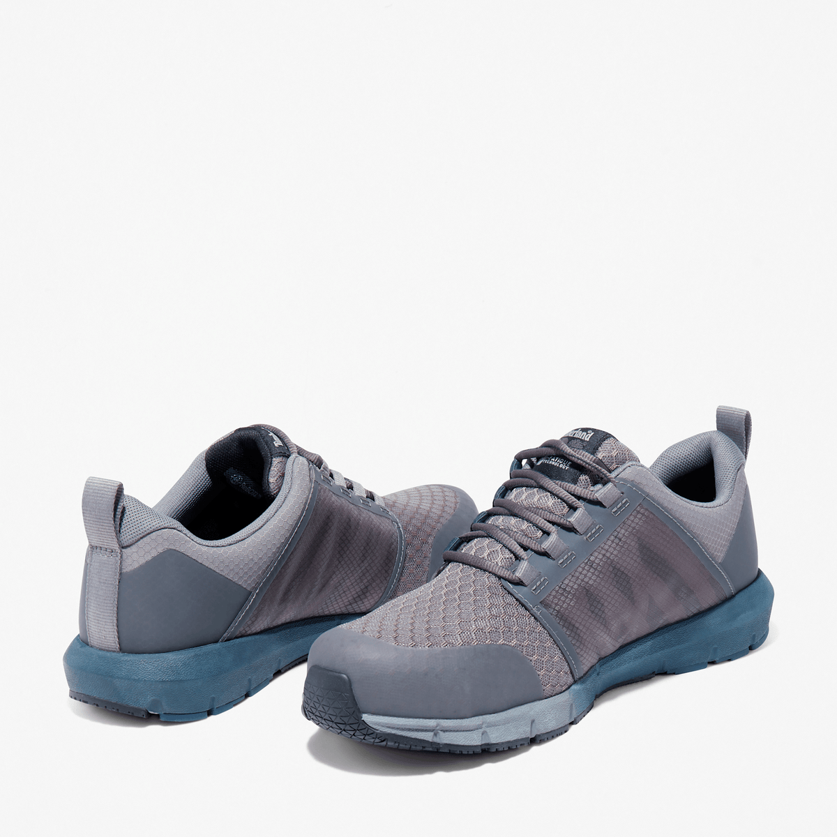 Mens Radius Composite Toe Work Sneaker TBL GreyNavy ALT8