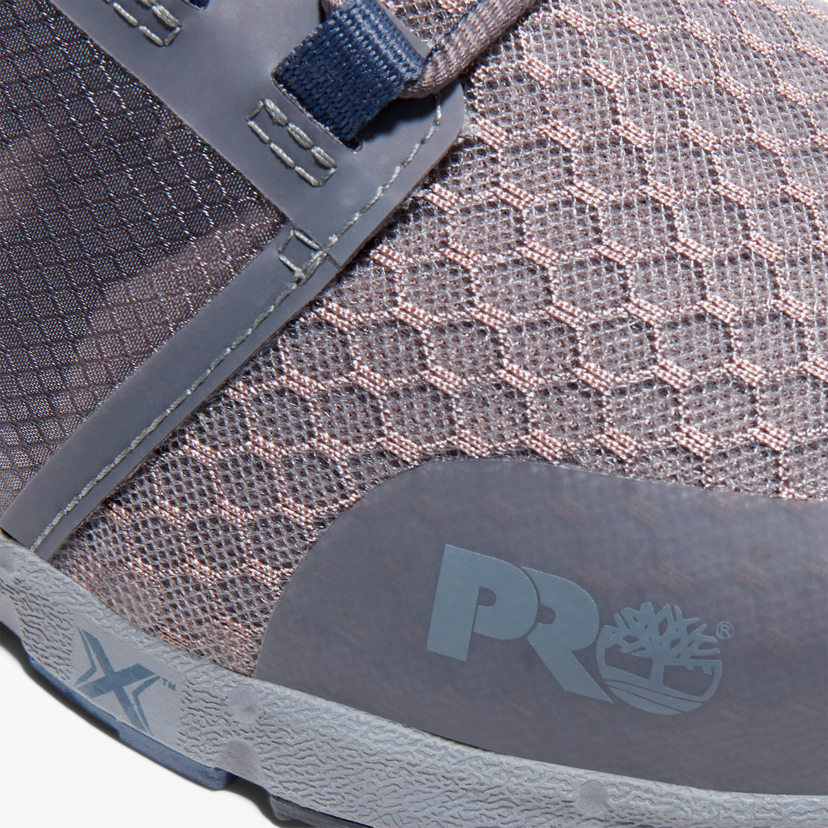 Mens Radius Composite Toe Work Sneaker TBL GreyNavy ALT9