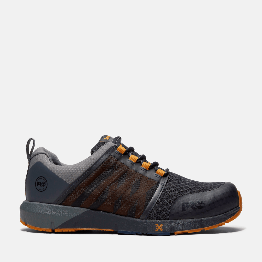 Mens Radius Composite Toe Work Sneaker TBL BlueCharcoal HERO