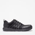 Mens Radius Composite Toe Work Sneaker TBL Black HERO