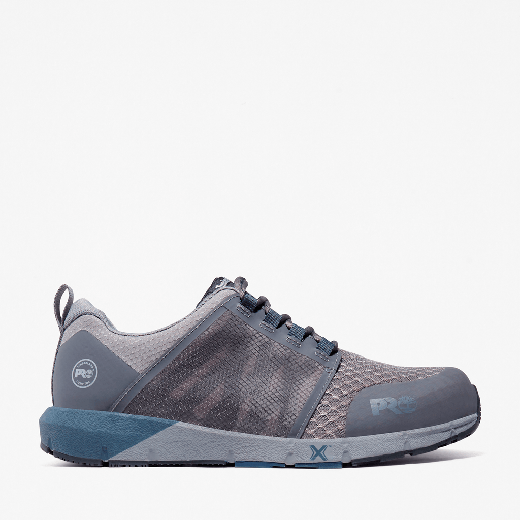 Mens Radius Composite Toe Work Sneaker TBL GreyNavy HERO