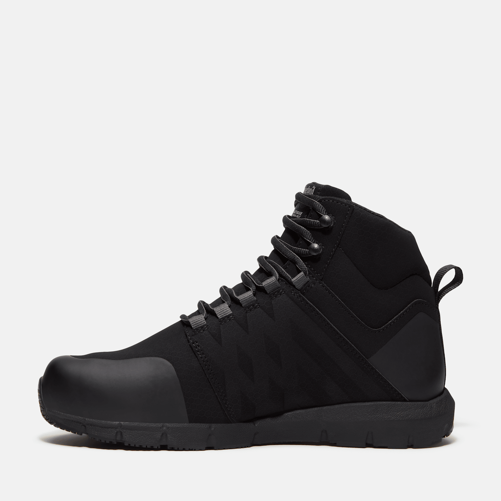 Mens Radius Mid Met Guard Composite Toe Work Sneaker TBL BlackGrey ALT6