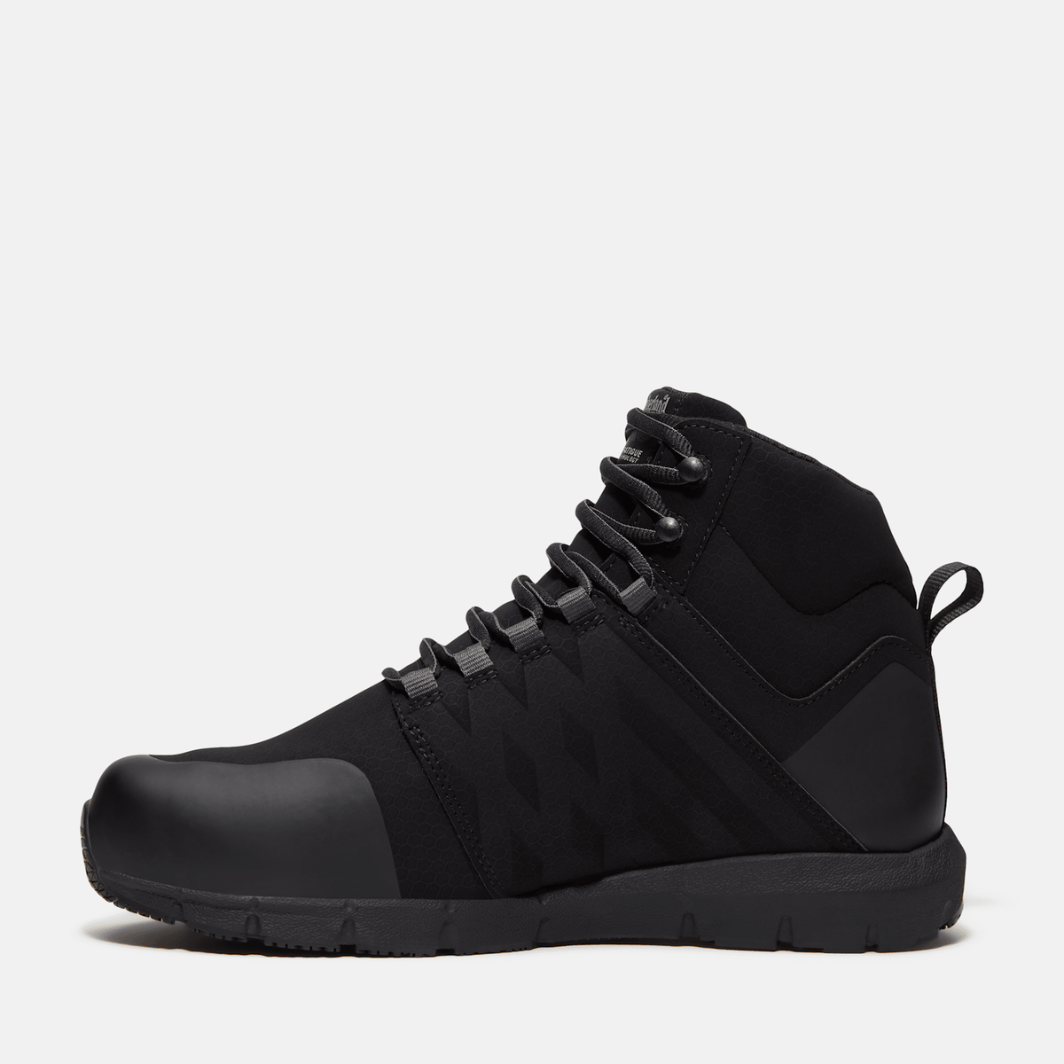 Mens Radius Mid Met Guard Composite Toe Work Sneaker TBL BlackGrey ALT6