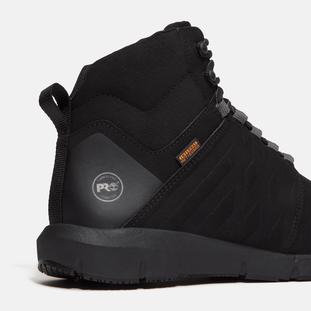 Mens Radius Mid Met Guard Composite Toe Work Sneaker TBL BlackGrey ALT7