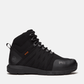 Mens Radius Mid Met Guard Composite Toe Work Sneaker TBL BlackGrey HERO