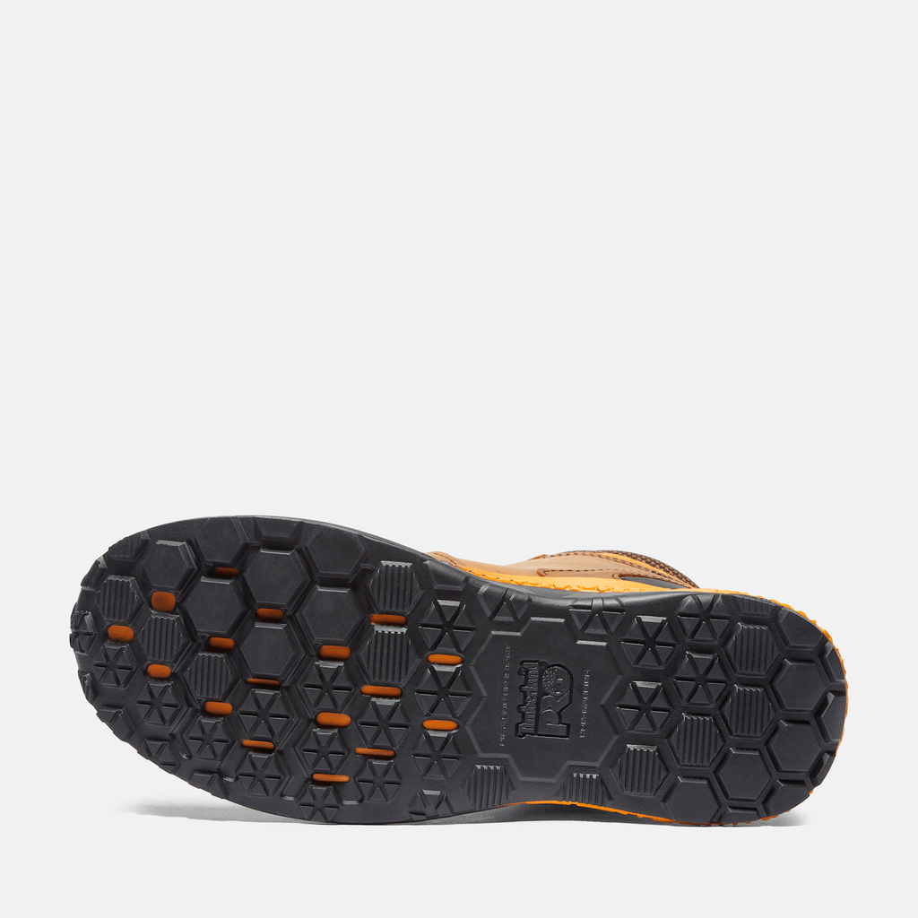 Mens Reaxion Composite Toe Waterproof Work Sneaker TBL BrownOrange ALT3