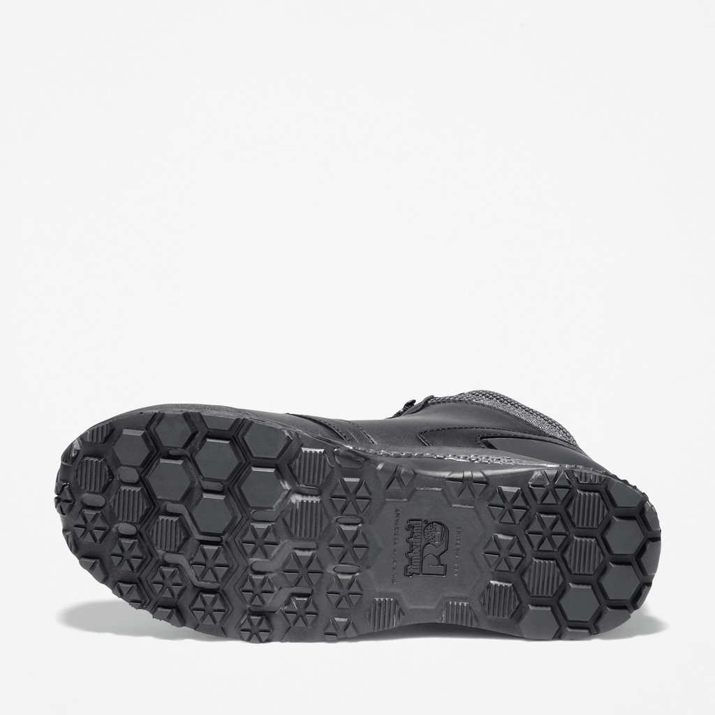 Mens Reaxion Composite Toe Waterproof Work Sneaker TBL BlackGrey ALT3