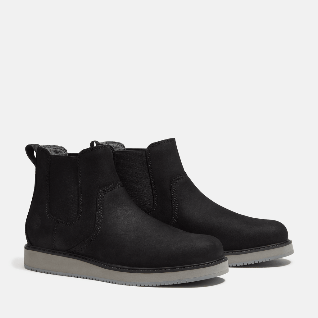 Mens Redwood Edge Chelsea Boot TBL Black Nubuck ALT4