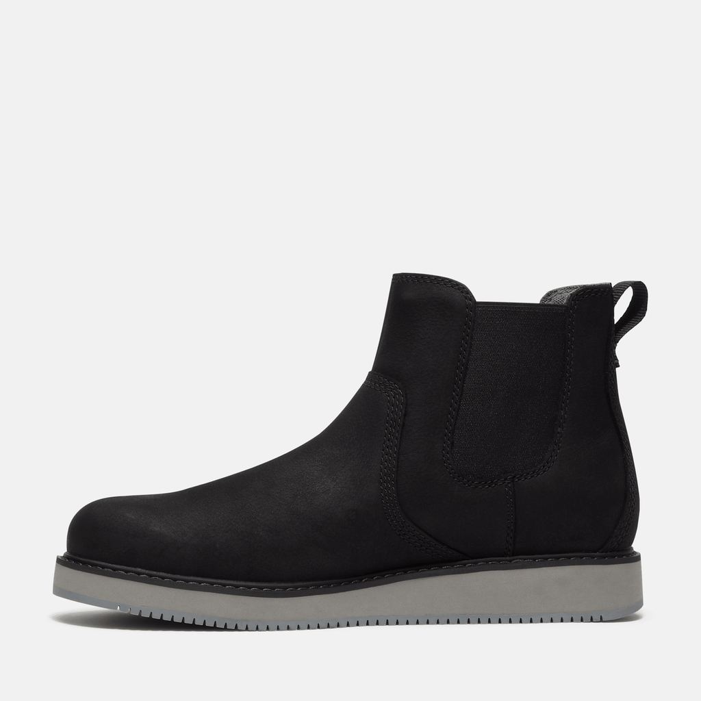 Mens Redwood Edge Chelsea Boot TBL Black Nubuck ALT6