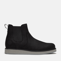 Mens Redwood Edge Chelsea Boot TBL Black Nubuck HERO