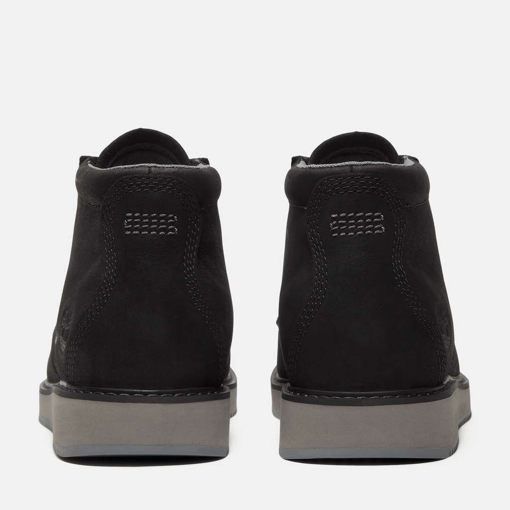 Mens Redwood Edge Moc Toe Chukka Boot TBL Black Nubuck ALT5