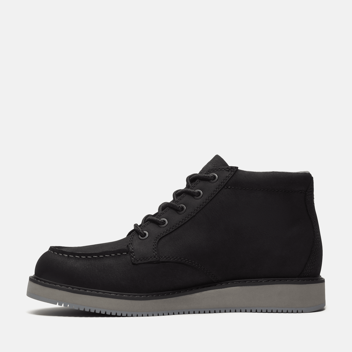 Mens Redwood Edge Moc Toe Chukka Boot TBL Black Nubuck ALT6