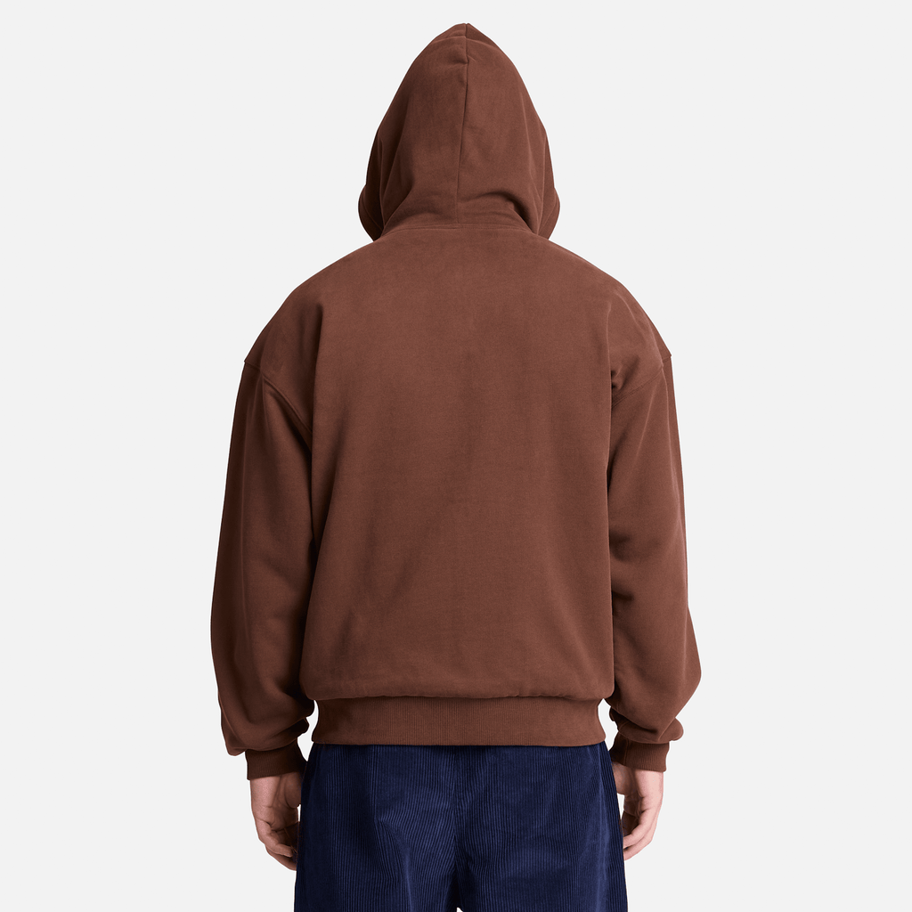 Mens Reversible Hoodie TBL Chicory Coffee Brown ALT8
