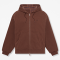 Mens Reversible Hoodie TBL Chicory Coffee Brown HERO