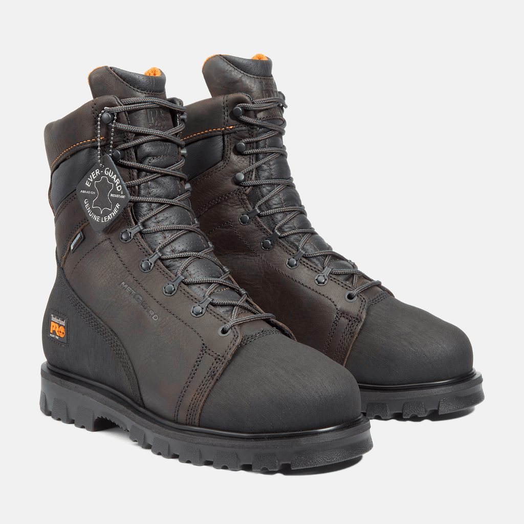 Mens Rigmaster Met Guard Alloy Toe Waterproof Work Boot TBL Brown ALT4