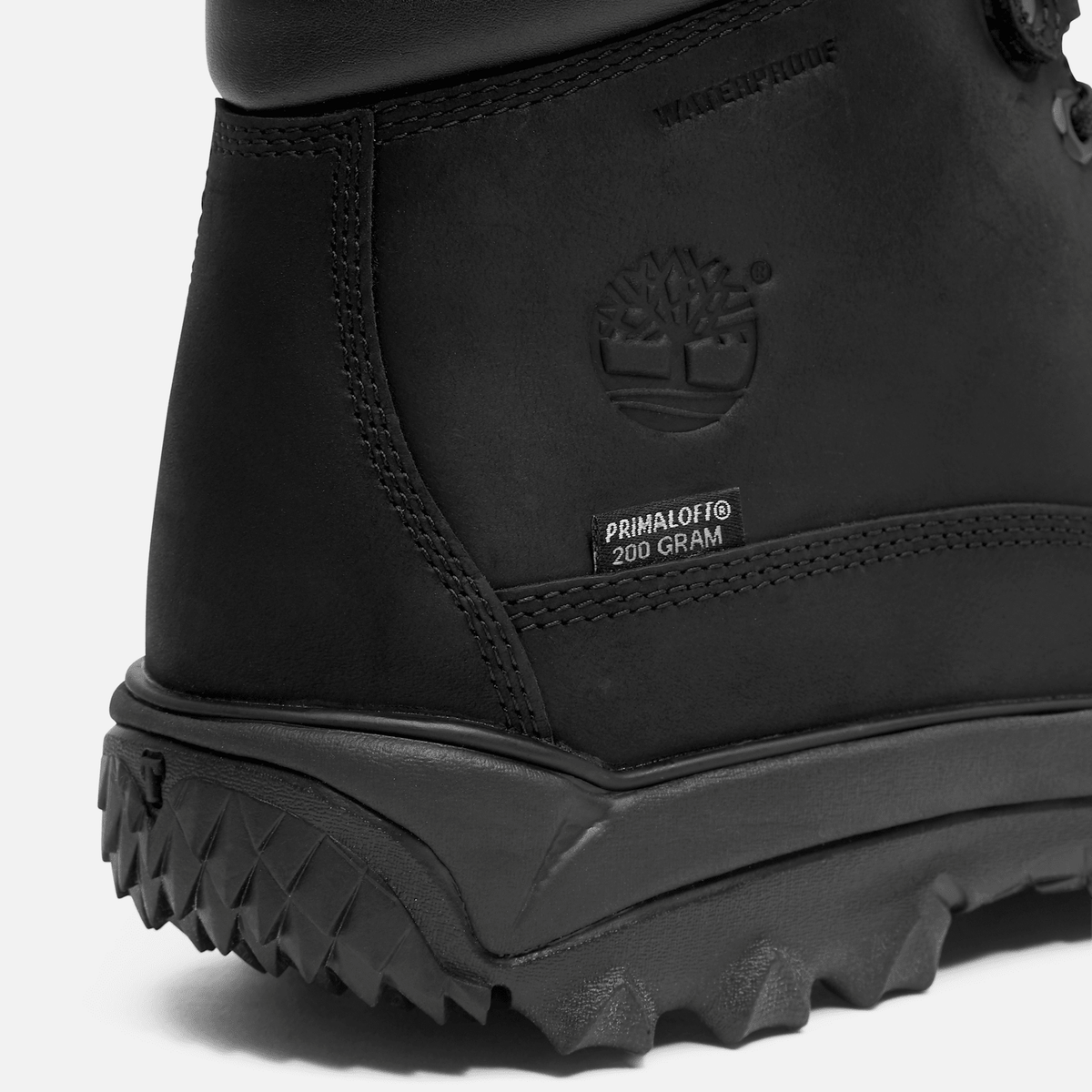 Mens Rime Ridge Waterproof Mid Boot TBL Black Nubuck ALT7